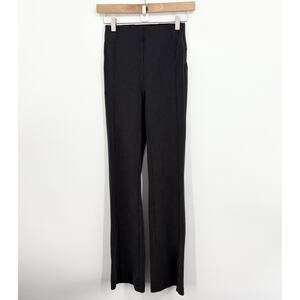 Lululemon Pants Womens 2 Ribbed Softstreme Flared Stretch Yoga Pilates Soft